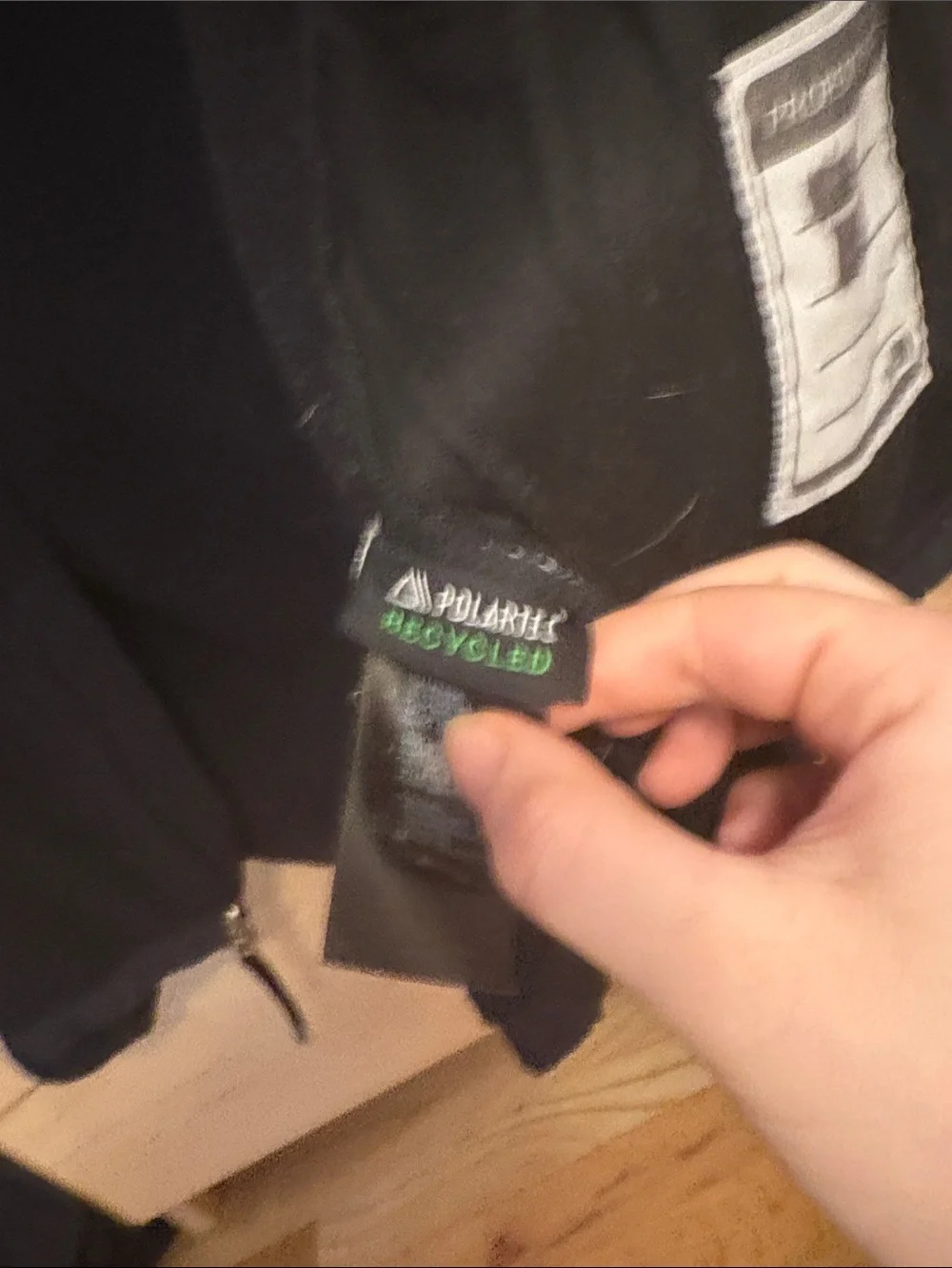 The North Face Kids Black Full-Zip Fleece Jacket
